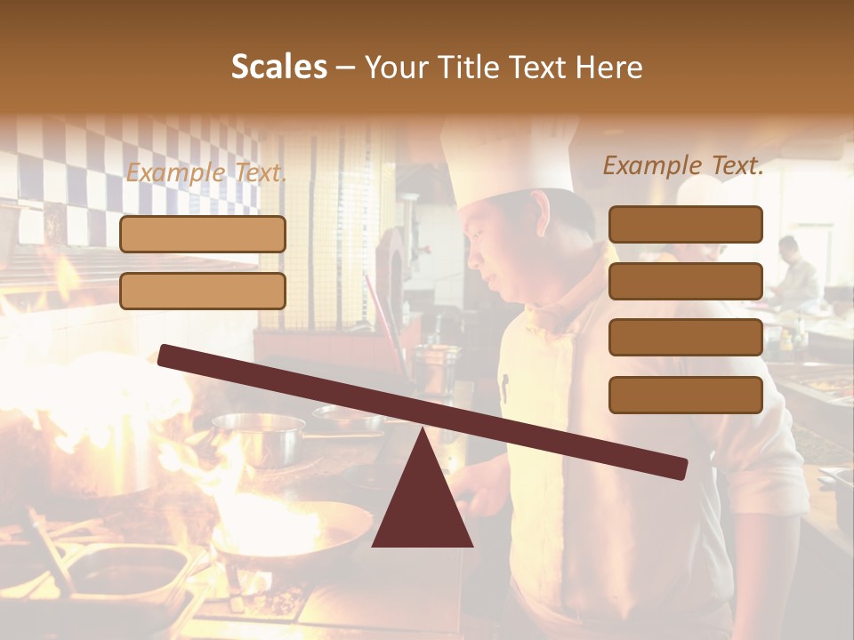 Pan Industry Fire PowerPoint Template