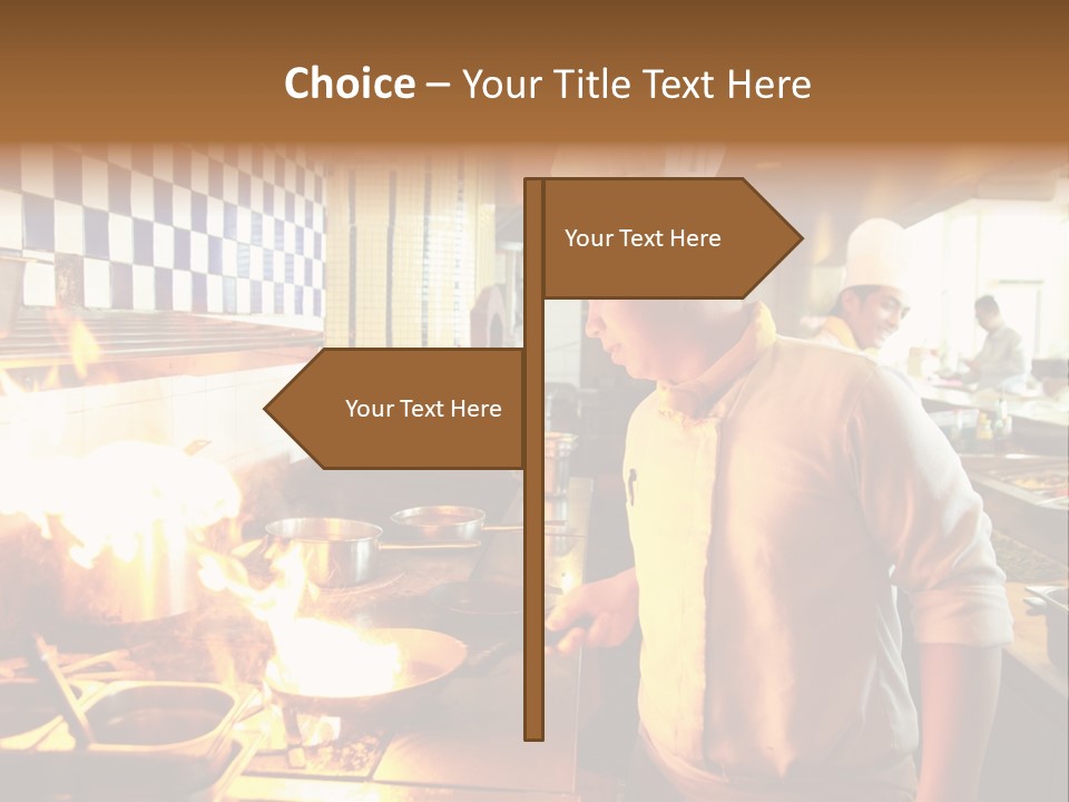 Pan Industry Fire PowerPoint Template