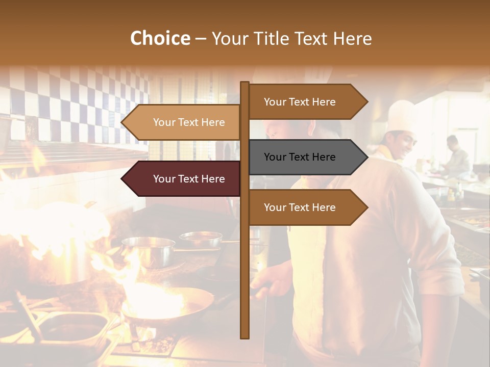 Pan Industry Fire PowerPoint Template