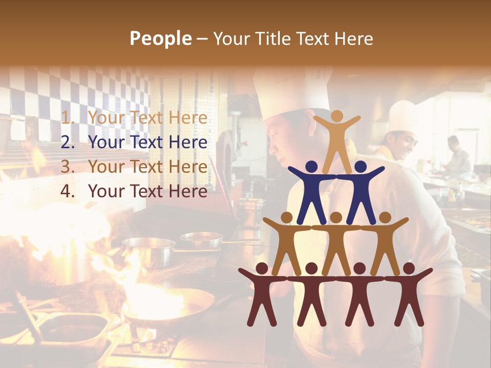 Pan Industry Fire PowerPoint Template