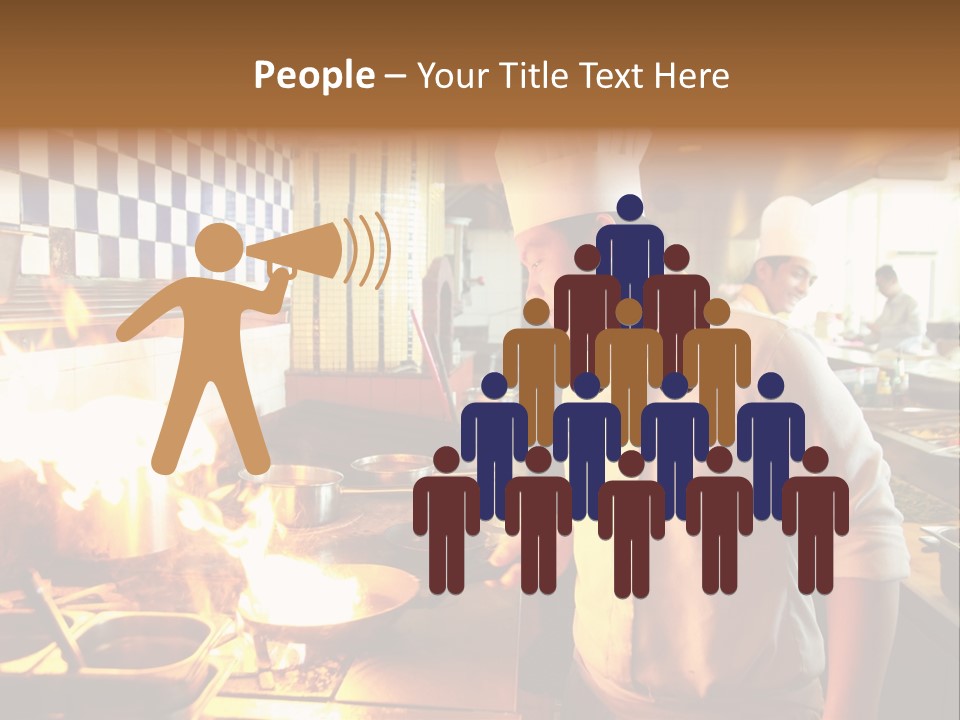 Pan Industry Fire PowerPoint Template