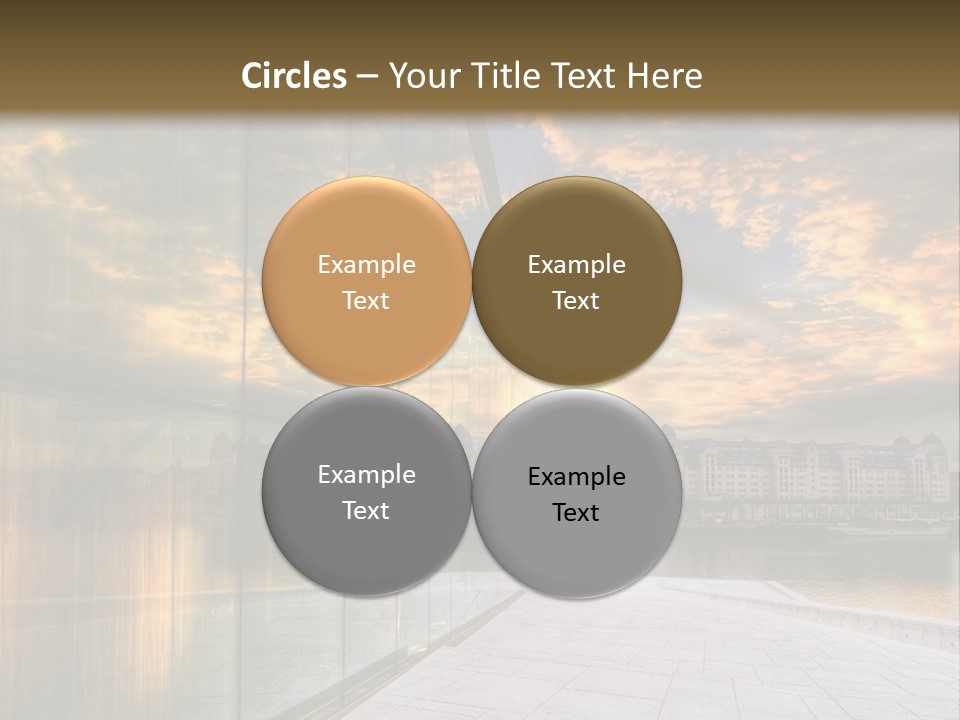 Outside Norway Cloud PowerPoint Template