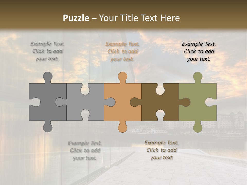 Outside Norway Cloud PowerPoint Template