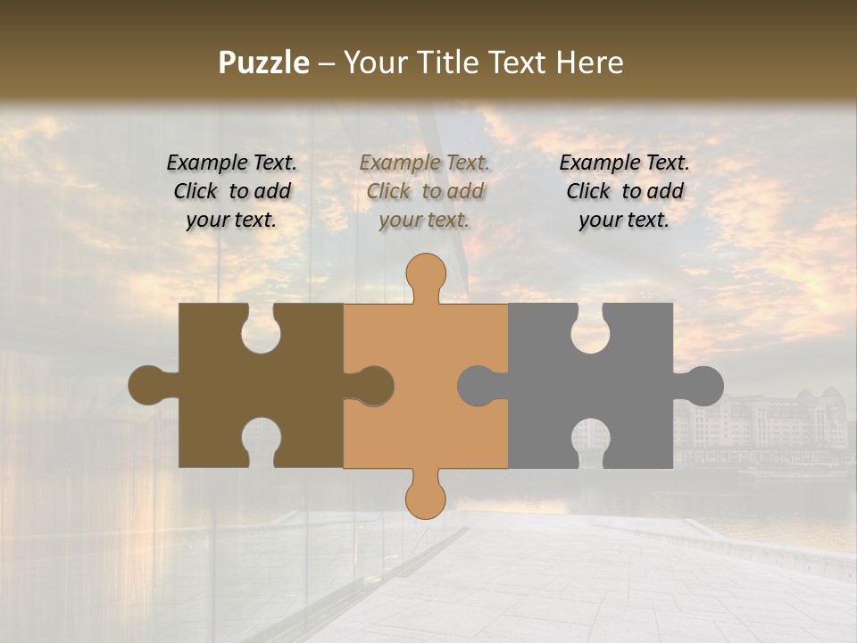 Outside Norway Cloud PowerPoint Template