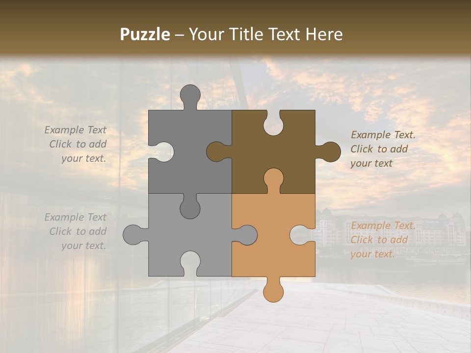 Outside Norway Cloud PowerPoint Template