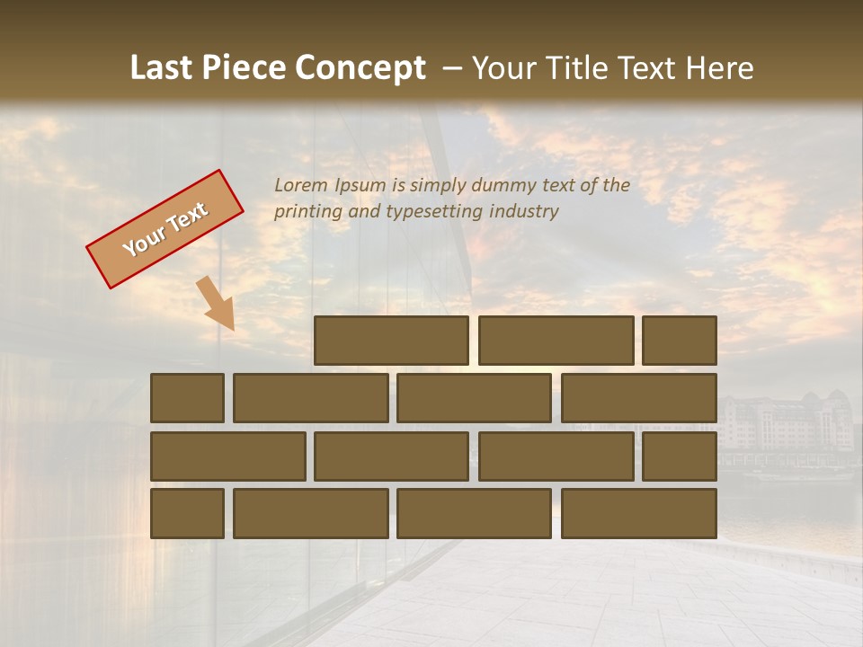 Outside Norway Cloud PowerPoint Template