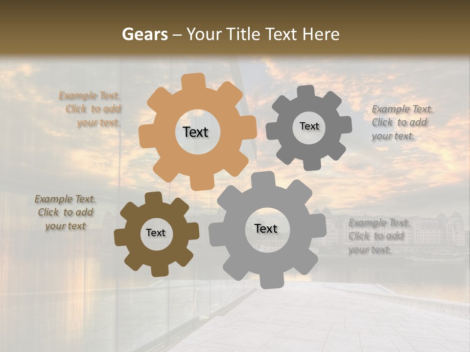 Outside Norway Cloud PowerPoint Template