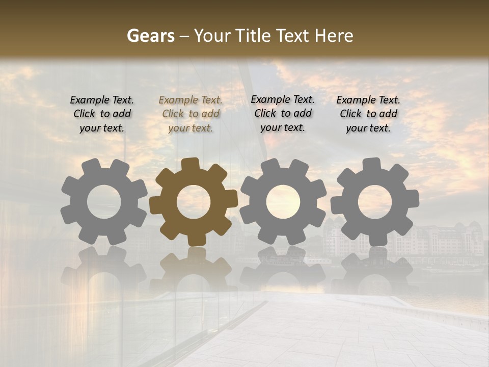 Outside Norway Cloud PowerPoint Template