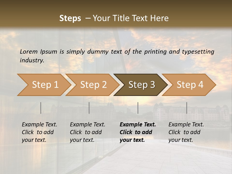 Outside Norway Cloud PowerPoint Template