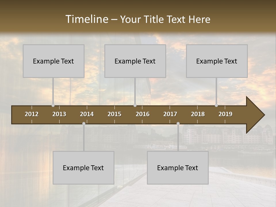 Outside Norway Cloud PowerPoint Template