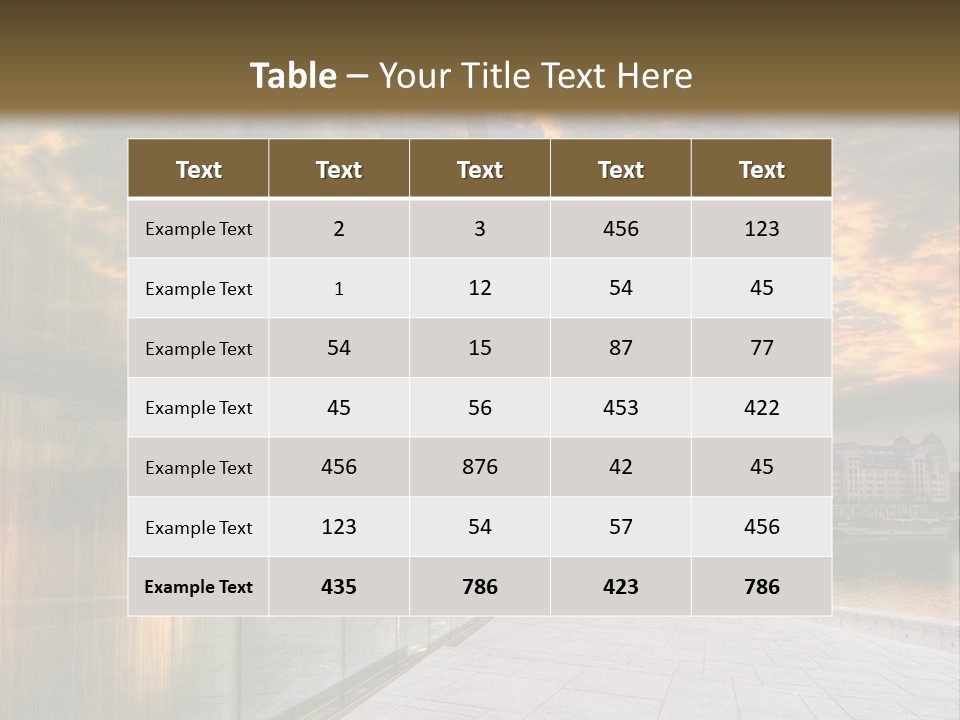 Outside Norway Cloud PowerPoint Template