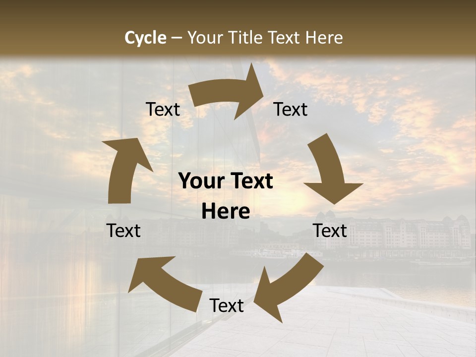 Outside Norway Cloud PowerPoint Template