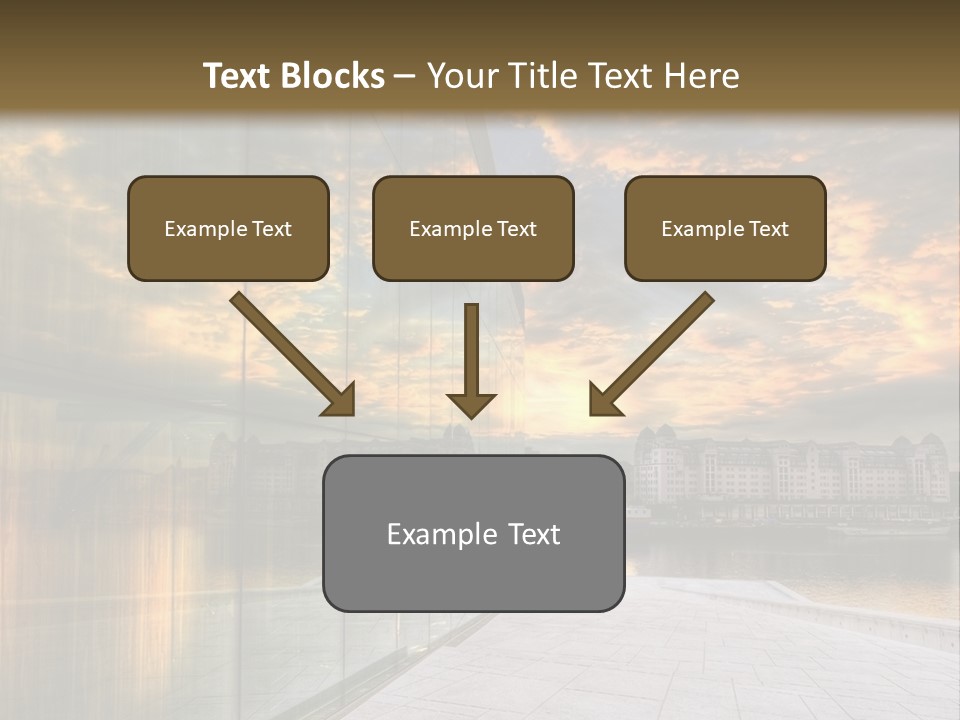 Outside Norway Cloud PowerPoint Template