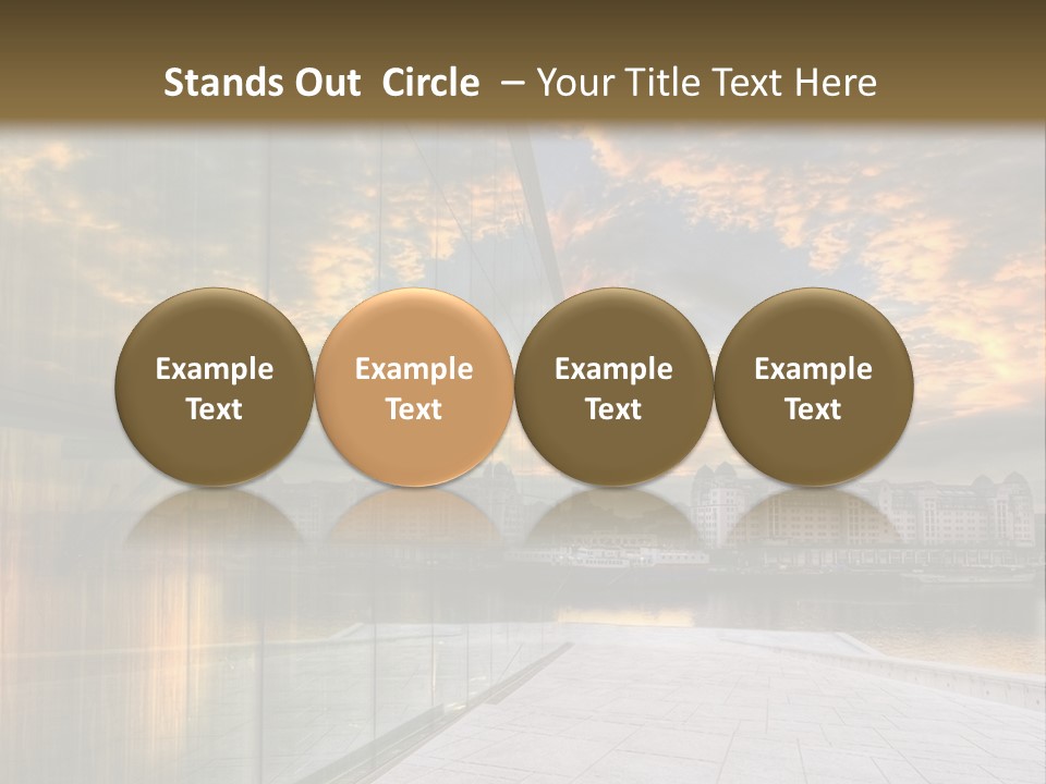 Outside Norway Cloud PowerPoint Template