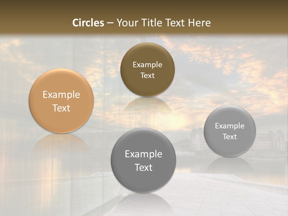 Outside Norway Cloud PowerPoint Template