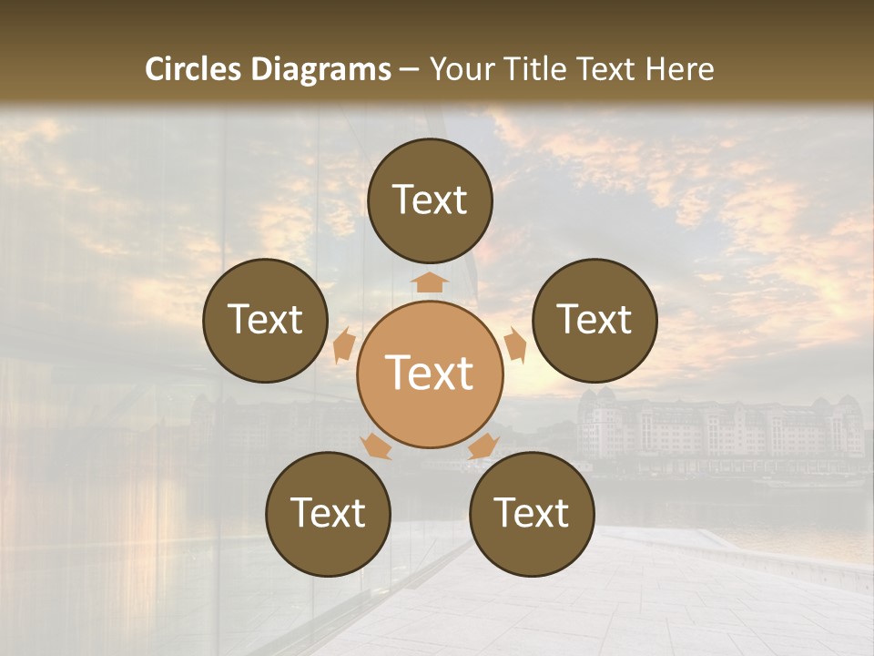 Outside Norway Cloud PowerPoint Template