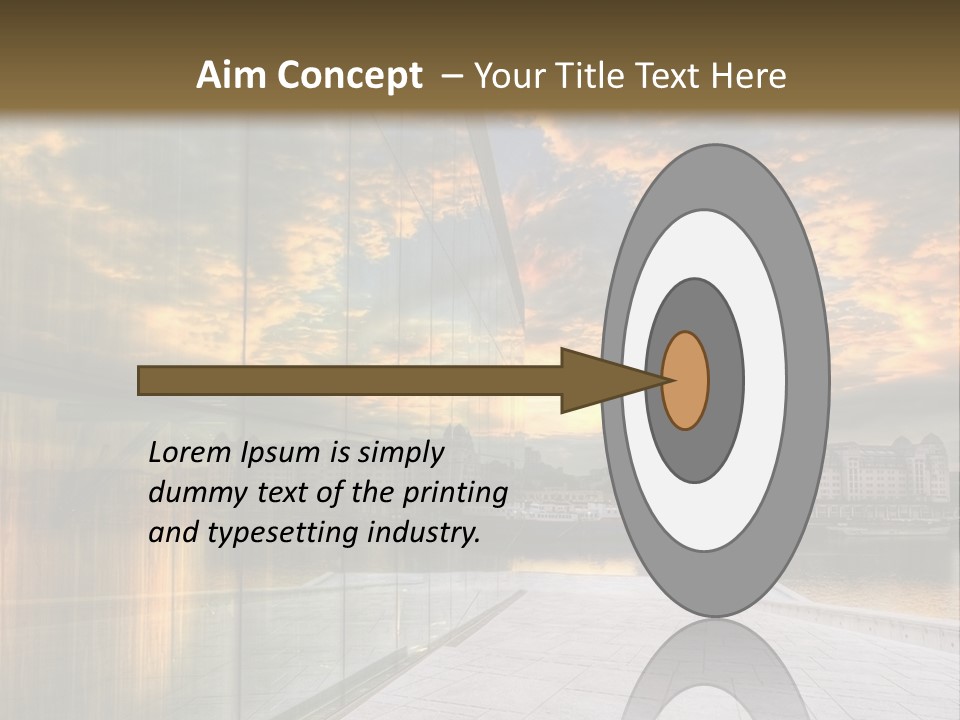 Outside Norway Cloud PowerPoint Template