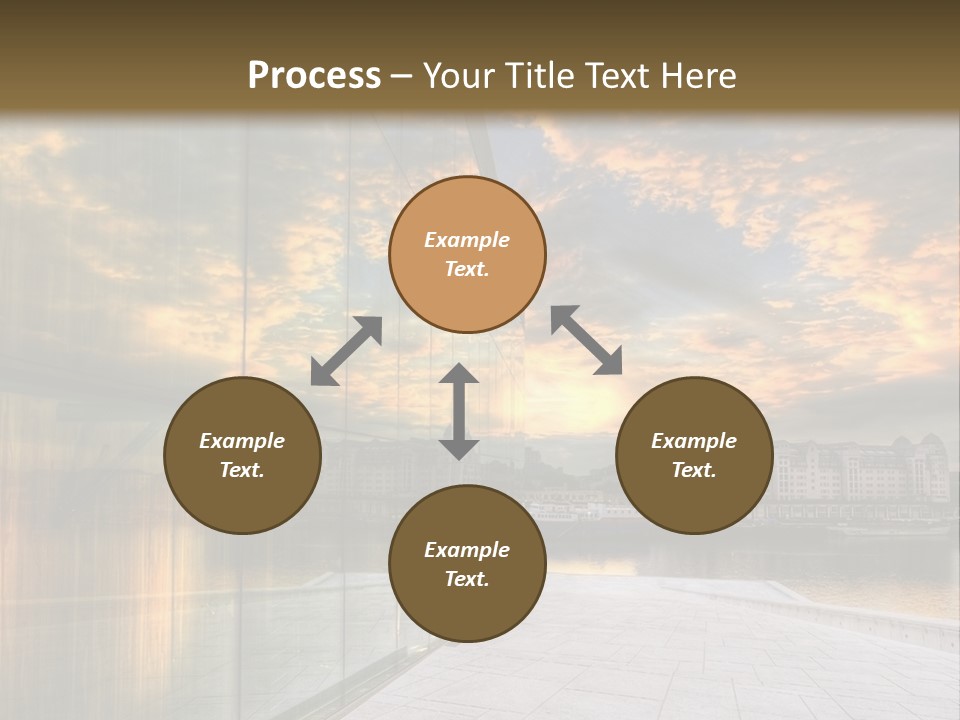 Outside Norway Cloud PowerPoint Template