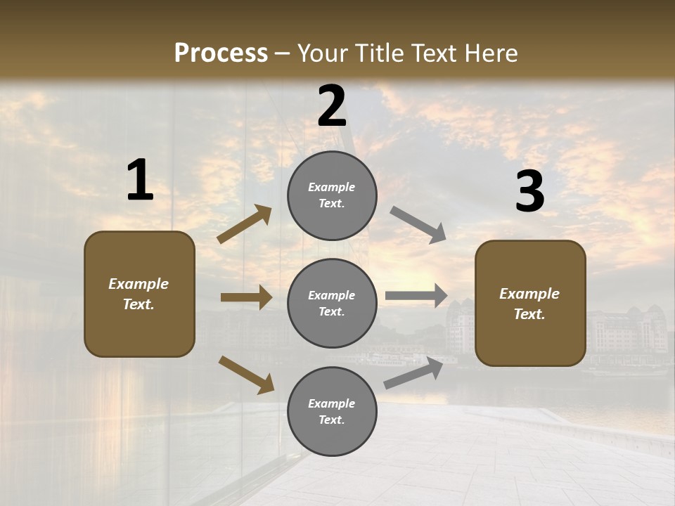 Outside Norway Cloud PowerPoint Template