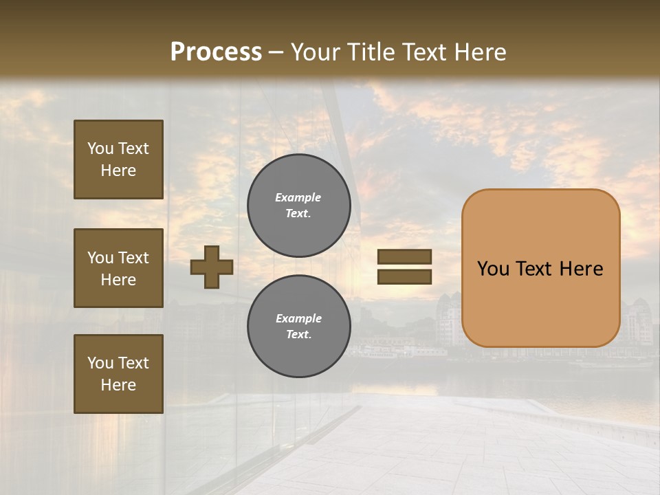 Outside Norway Cloud PowerPoint Template