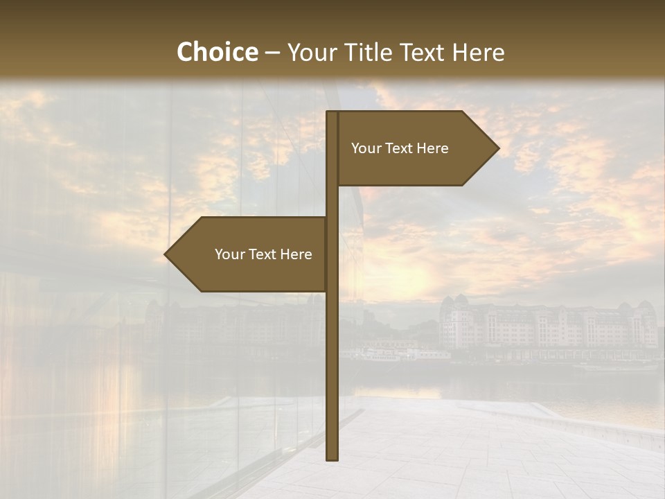 Outside Norway Cloud PowerPoint Template