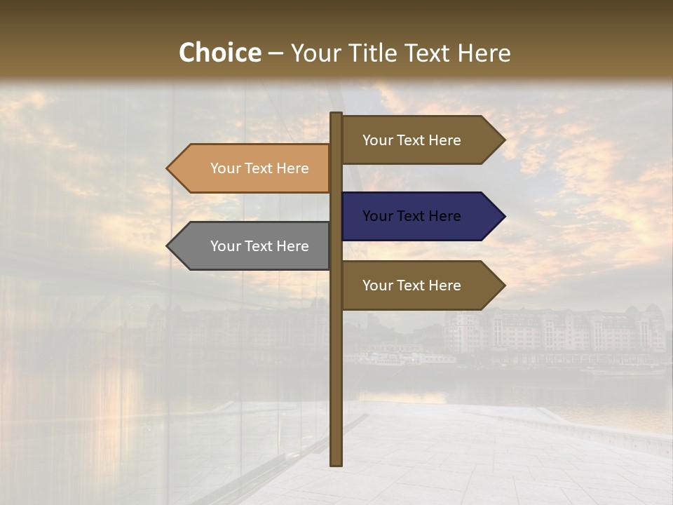 Outside Norway Cloud PowerPoint Template