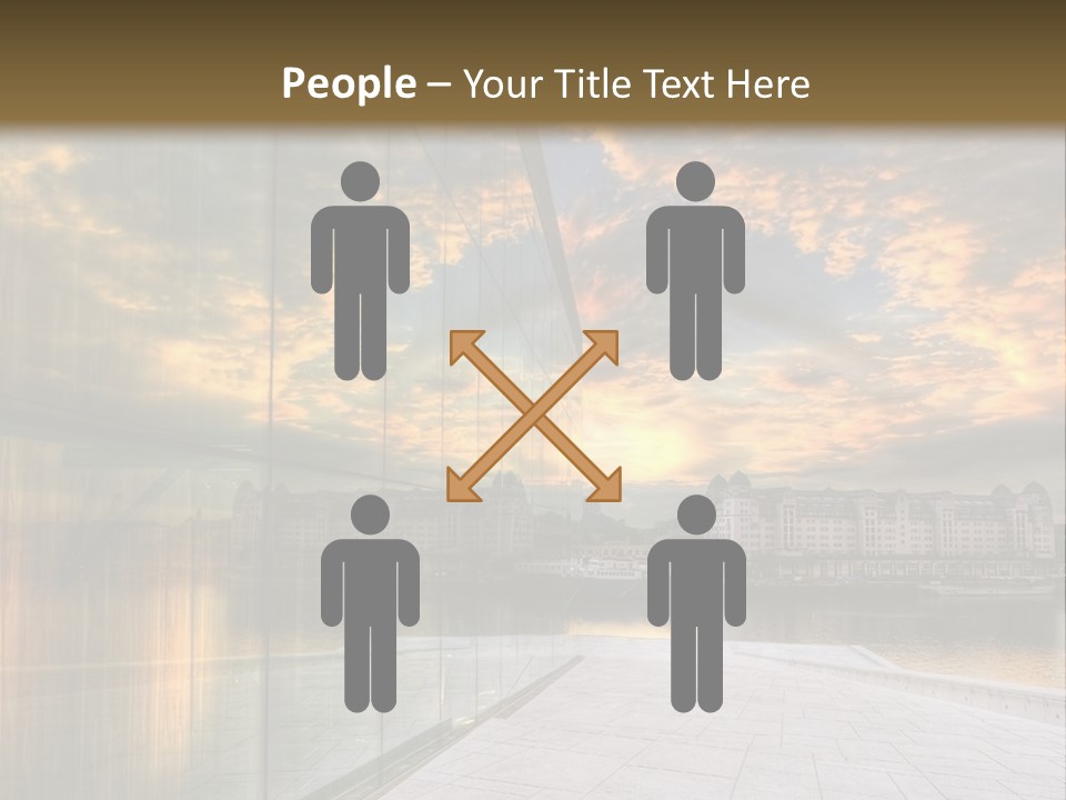 Outside Norway Cloud PowerPoint Template