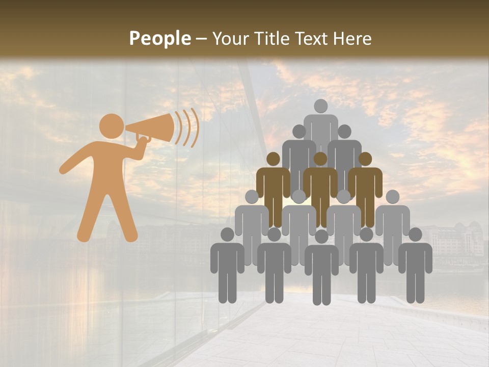 Outside Norway Cloud PowerPoint Template