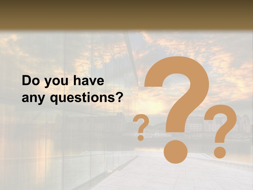 Outside Norway Cloud PowerPoint Template