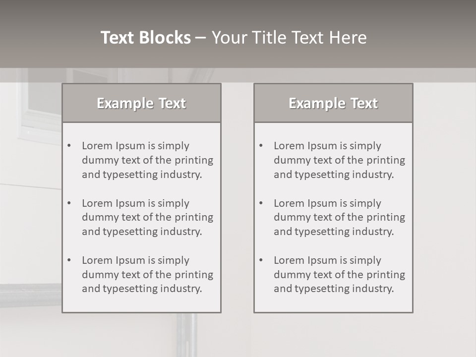 Contractor Assembly Remodel PowerPoint Template