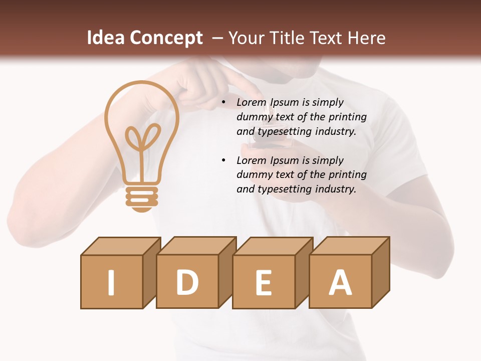 Background Copyspace Scent PowerPoint Template