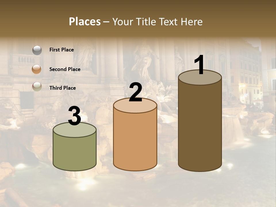 Artistic Basin Triumphal PowerPoint Template