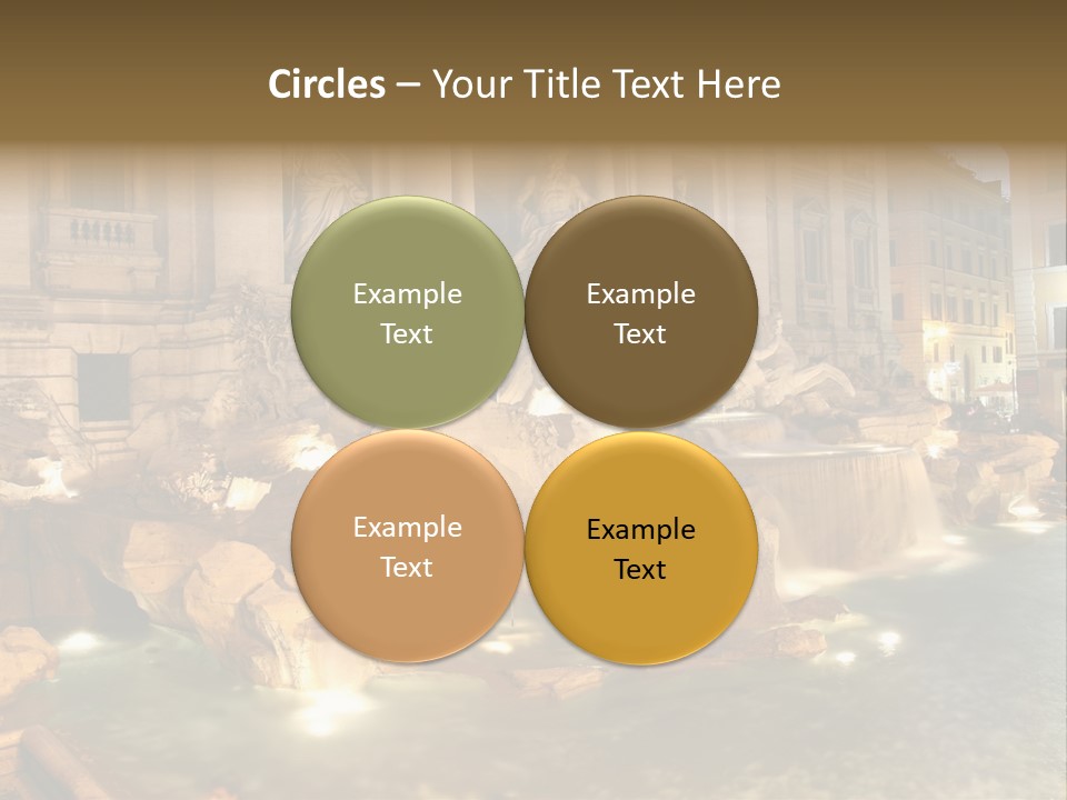 Artistic Basin Triumphal PowerPoint Template