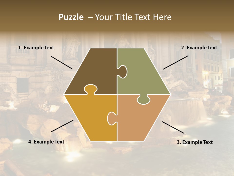 Artistic Basin Triumphal PowerPoint Template