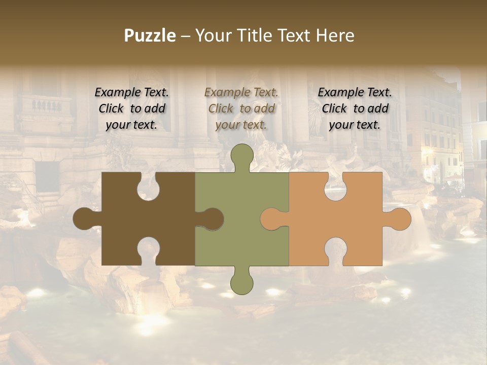 Artistic Basin Triumphal PowerPoint Template