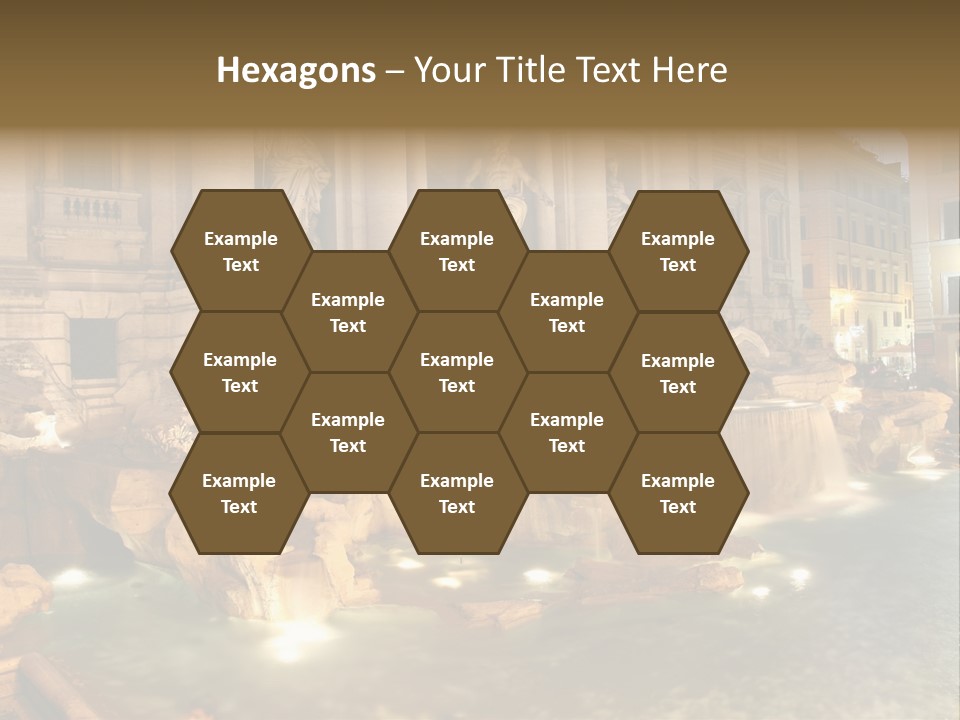 Artistic Basin Triumphal PowerPoint Template