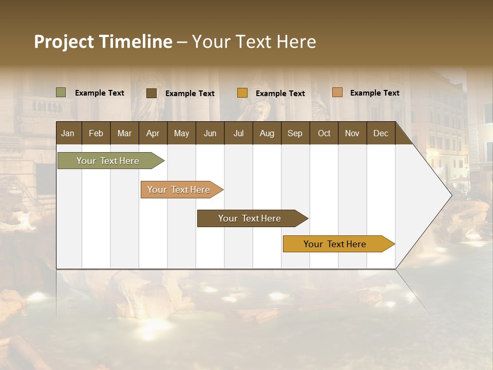 Artistic Basin Triumphal PowerPoint Template