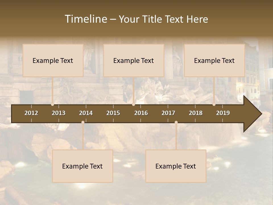Artistic Basin Triumphal PowerPoint Template