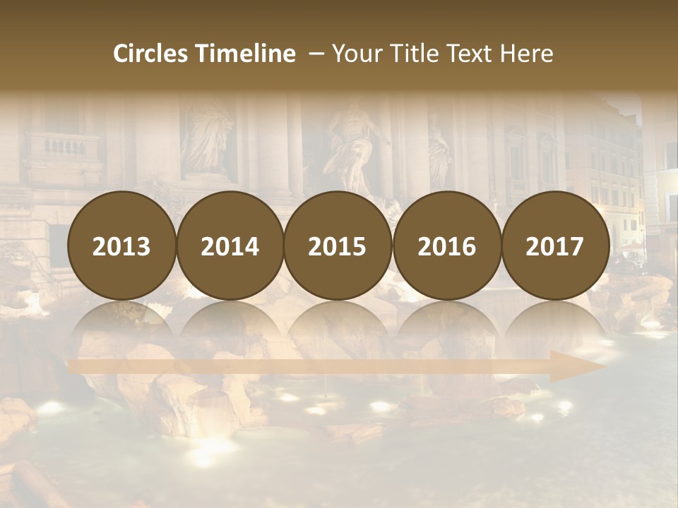 Artistic Basin Triumphal PowerPoint Template