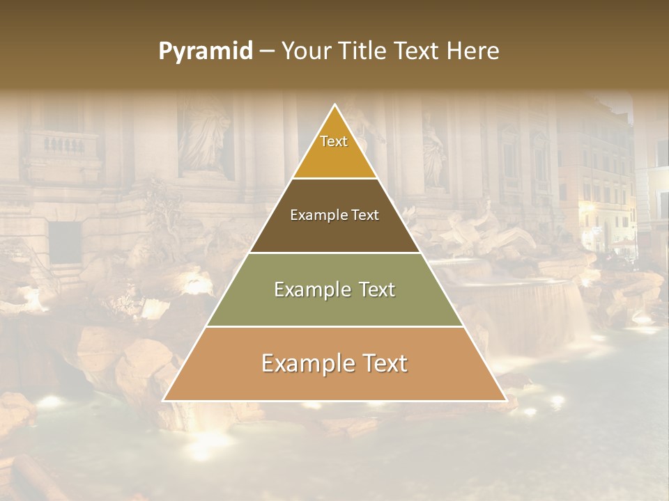 Artistic Basin Triumphal PowerPoint Template