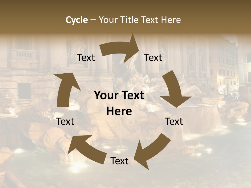 Artistic Basin Triumphal PowerPoint Template