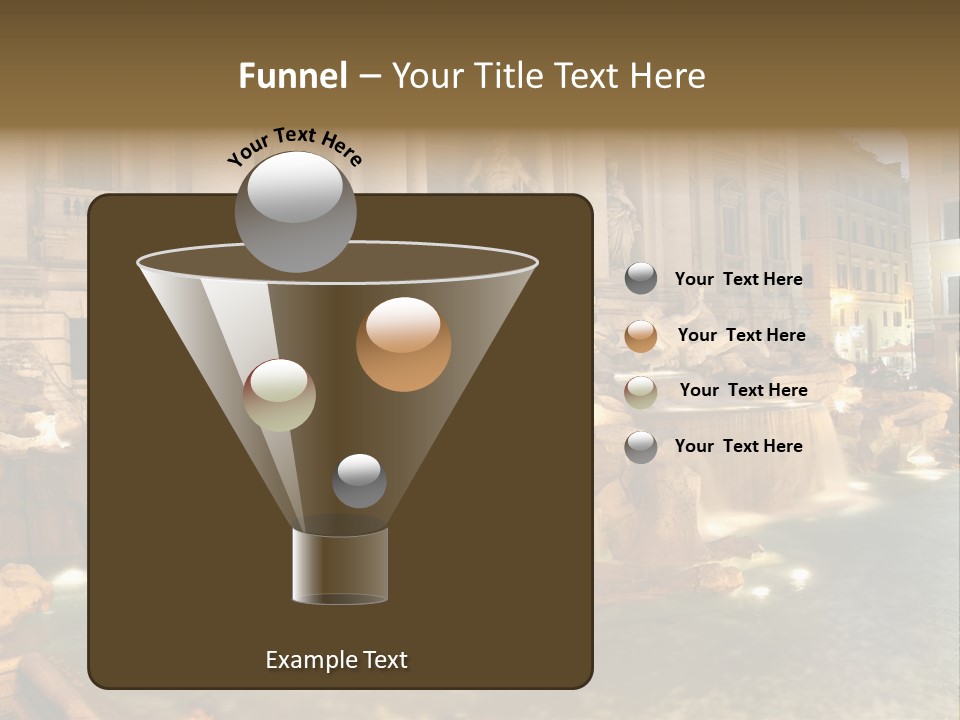 Artistic Basin Triumphal PowerPoint Template