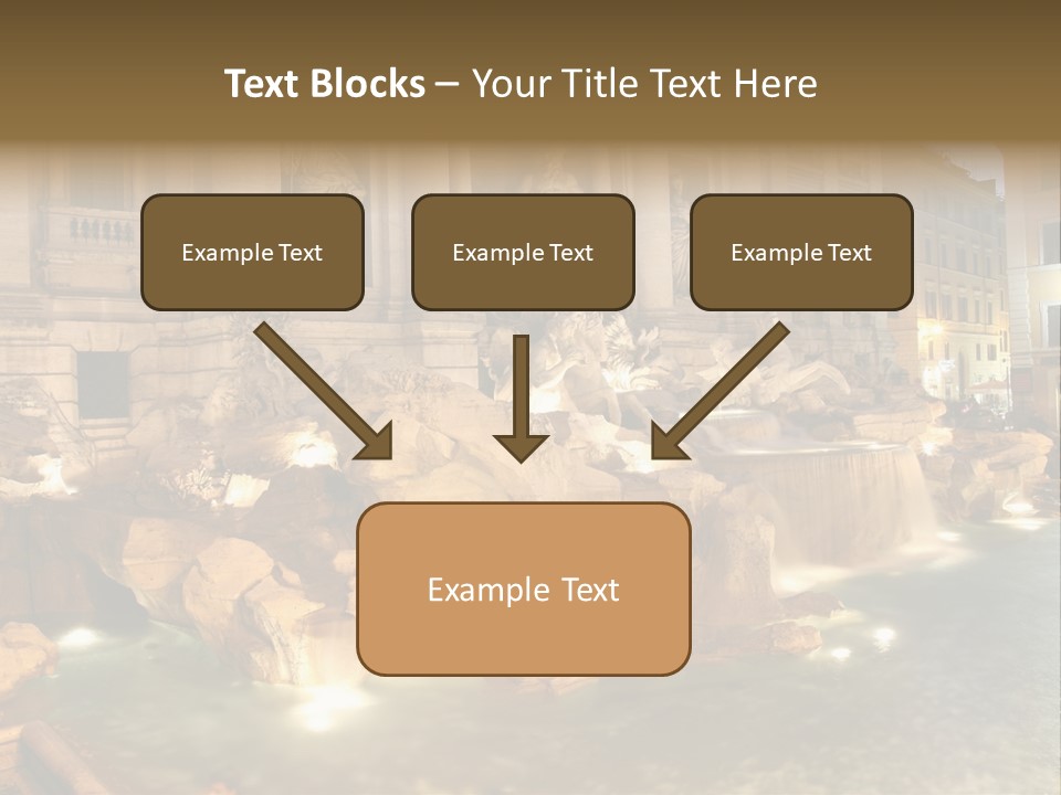 Artistic Basin Triumphal PowerPoint Template