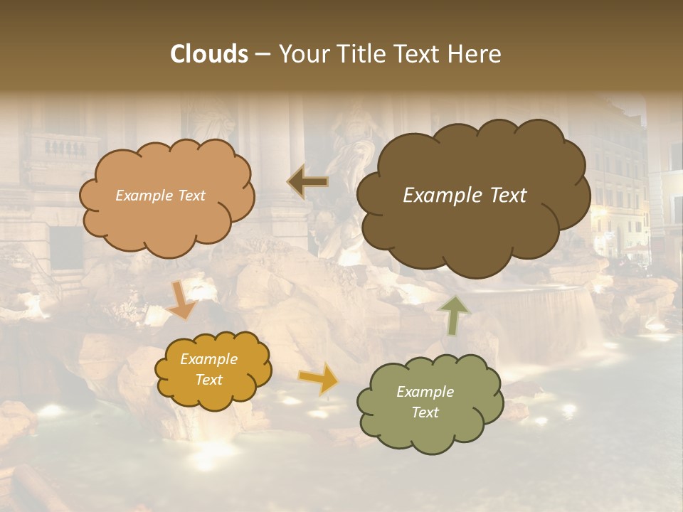 Artistic Basin Triumphal PowerPoint Template