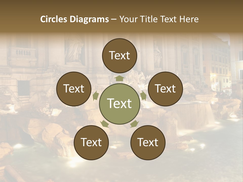 Artistic Basin Triumphal PowerPoint Template