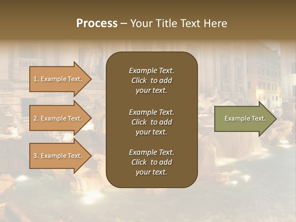 Artistic Basin Triumphal PowerPoint Template