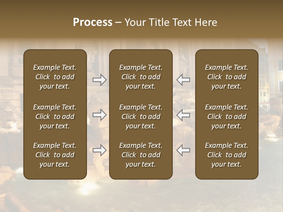 Artistic Basin Triumphal PowerPoint Template