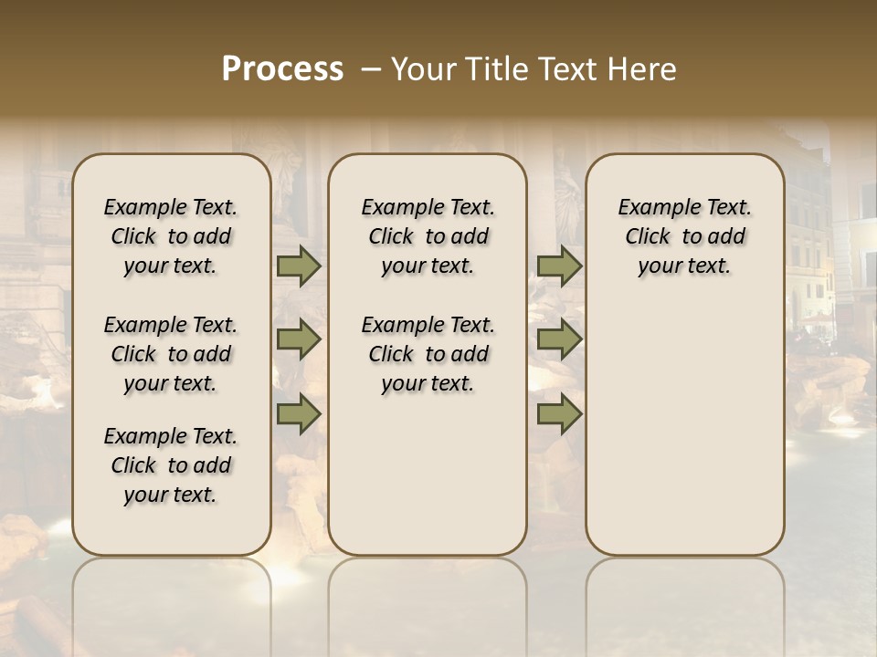 Artistic Basin Triumphal PowerPoint Template