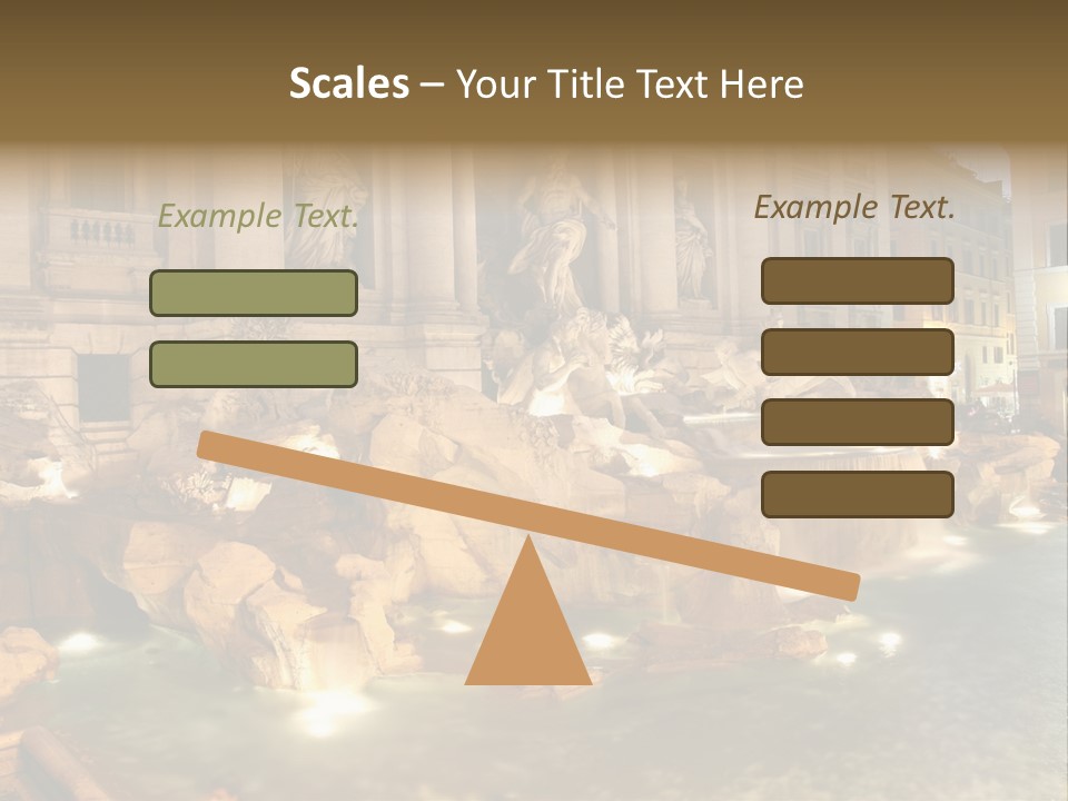 Artistic Basin Triumphal PowerPoint Template