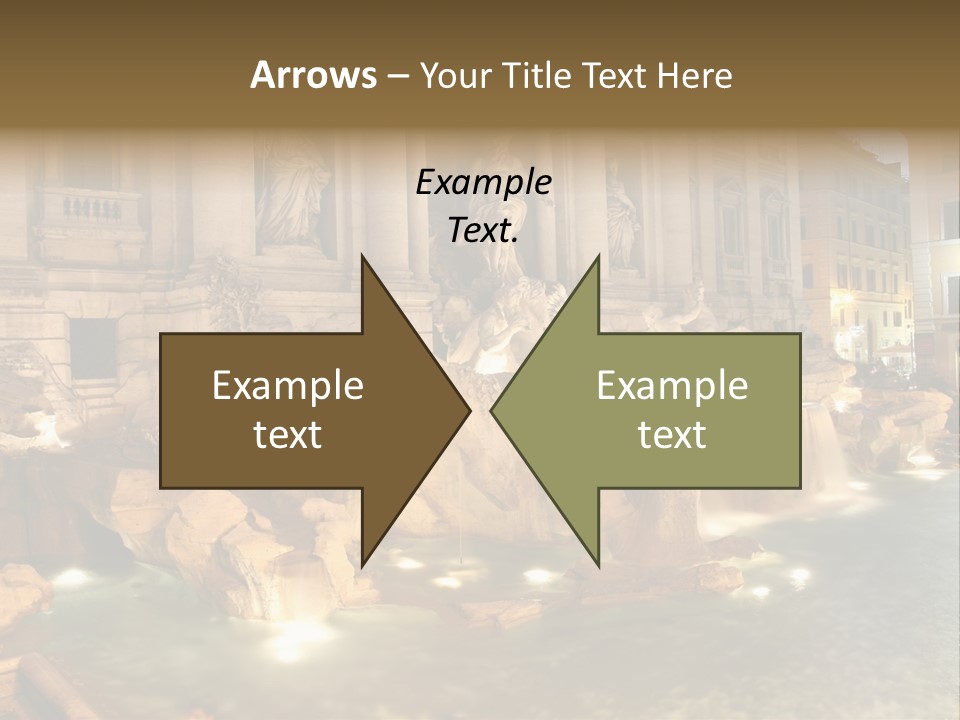 Artistic Basin Triumphal PowerPoint Template